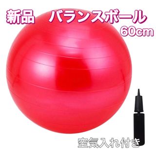 バランスボール　ポンプ付 65cm エクササイズ ヨガ フィットネスボール 体幹(トレーニング用品)