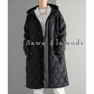 美品★Sawa a la mode キルティングコート 0111(ロングコート)