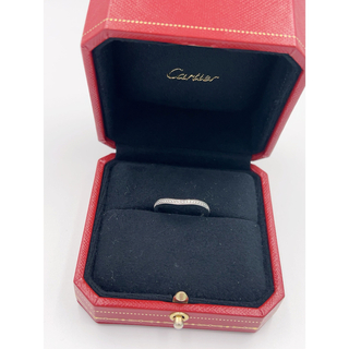 カルティエ(Cartier)のCARTIER カルティエバレリーナ ウエディング ダイヤプラチナリング 16号(リング(指輪))