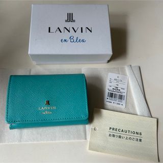 ランバンオンブルー(LANVIN en Bleu)の【新品】LANVIN en Bleu 三つ折り財布(財布)