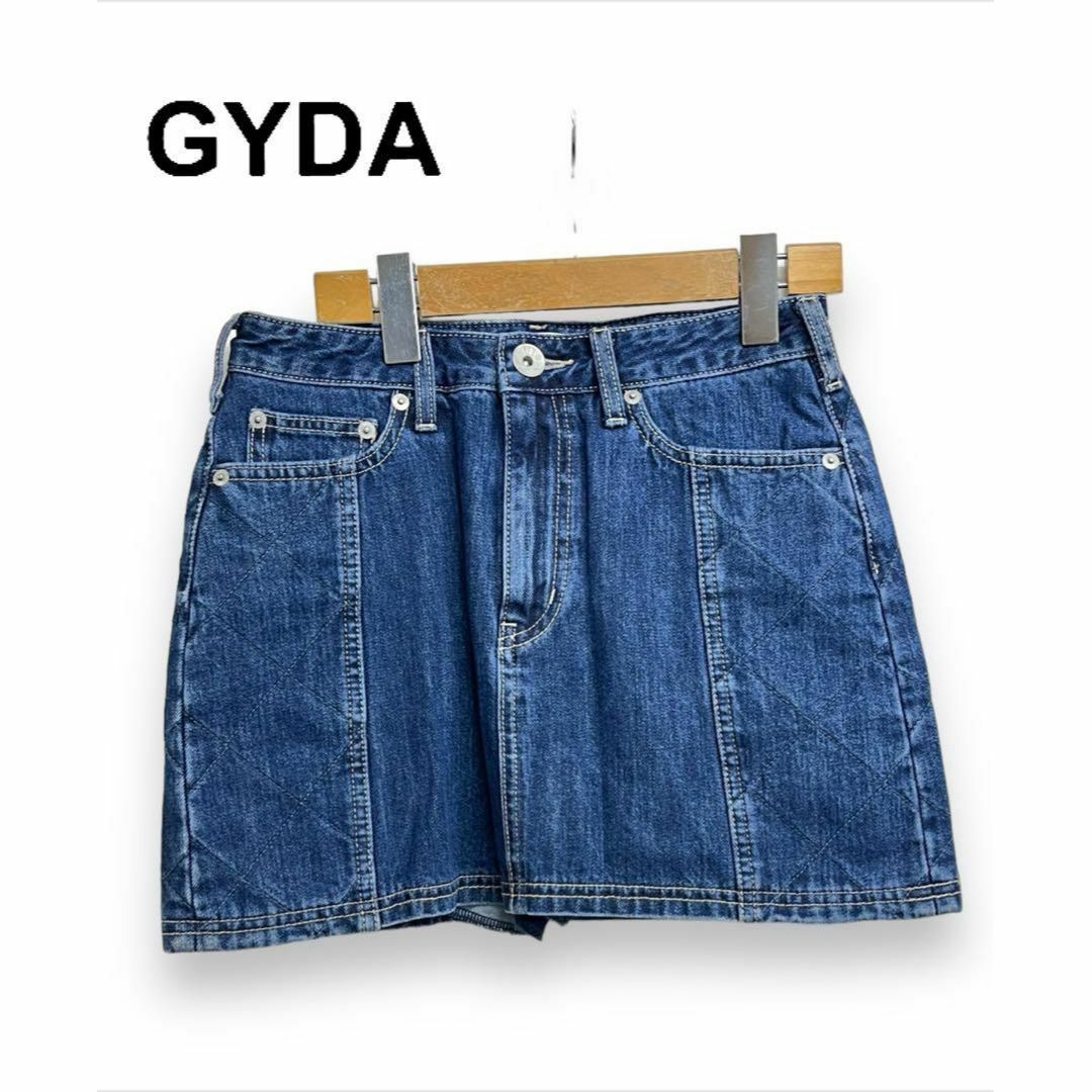 GYDAの新品新品★GYDA SIDE QUILTINGデニム スカートライクSPT 0111