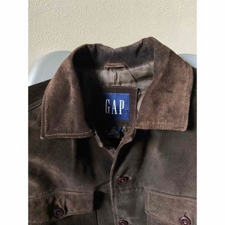 GAP - 90s Old Gap スエードレザー　シャツジャケット