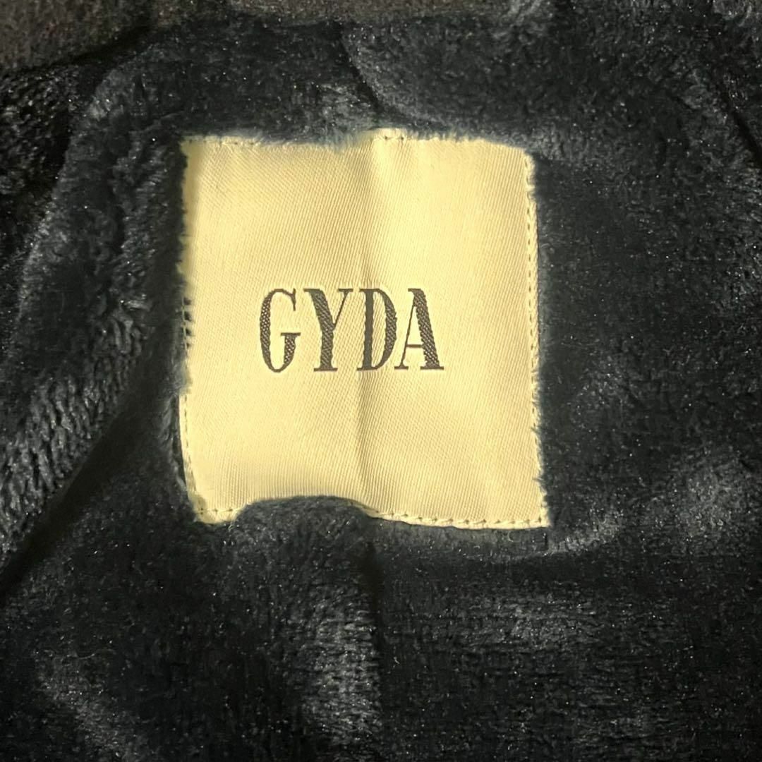 GYDA(ジェイダ)のGYDA ジェイダ　ロング　ダッフルコート　裏起毛　ネイビー　大きいサイズ レディースのジャケット/アウター(ダッフルコート)の商品写真