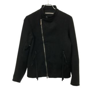 フランシストモークス(FranCisT_MOR.K.S.)のFranCisT_MOR.K.S フランシストモークス ECO SUEDE ASM RIDERS JACKET エコスウェードライダースジャケット ブラック 2 MO3039(その他)