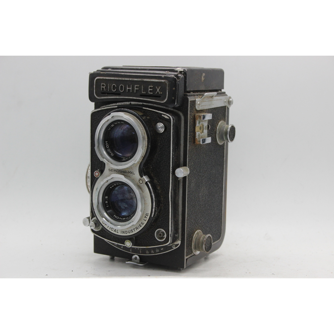 支払い発送詳細【訳あり品】 リコー Ricohflex RIKENON 8cm F3.5 二眼カメラ  s5466