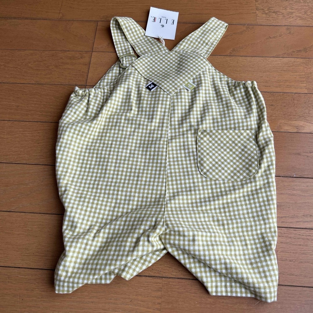 ELLE(エル)のELLE 子ども服　ブラウス+サロペット　90 キッズ/ベビー/マタニティのキッズ服男の子用(90cm~)(Tシャツ/カットソー)の商品写真