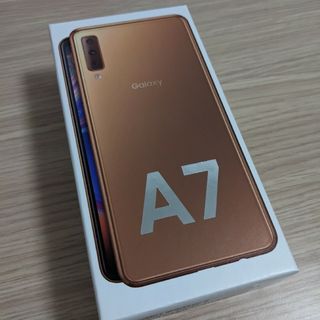 ギャラクシー(Galaxy)のSAMSUNG Galaxy A7 ゴールド SM-A750C(スマートフォン本体)