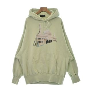 アンダーカバー(UNDERCOVER)のUNDER COVER アンダーカバー パーカー 3(L位) 黄緑 【古着】【中古】(パーカー)