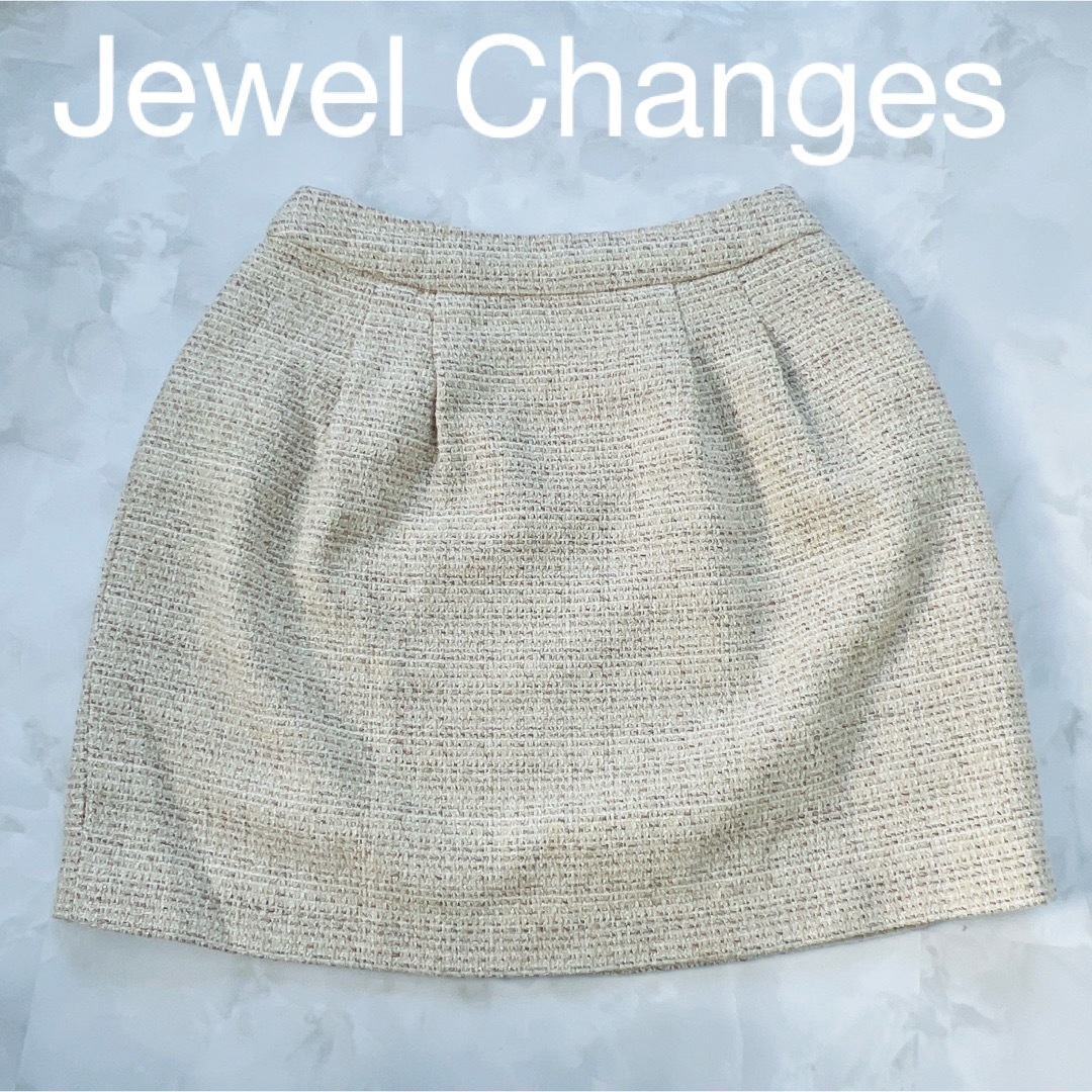 スカート新品タグ付き  Jewel Changes スカート 36 ツイード