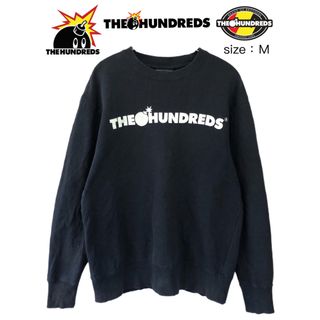 THE HUNDREDS - THE HUNDREDS　ザ・ハンドレッツ　スウェット　M　黒　USA古着