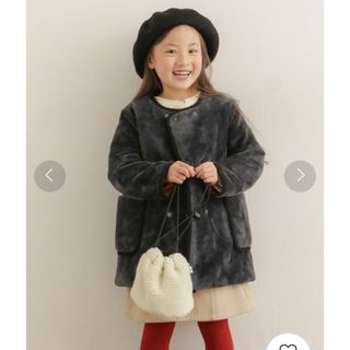 URBAN RESEARCH DOORS リバーシブルフリースコート(KIDS)