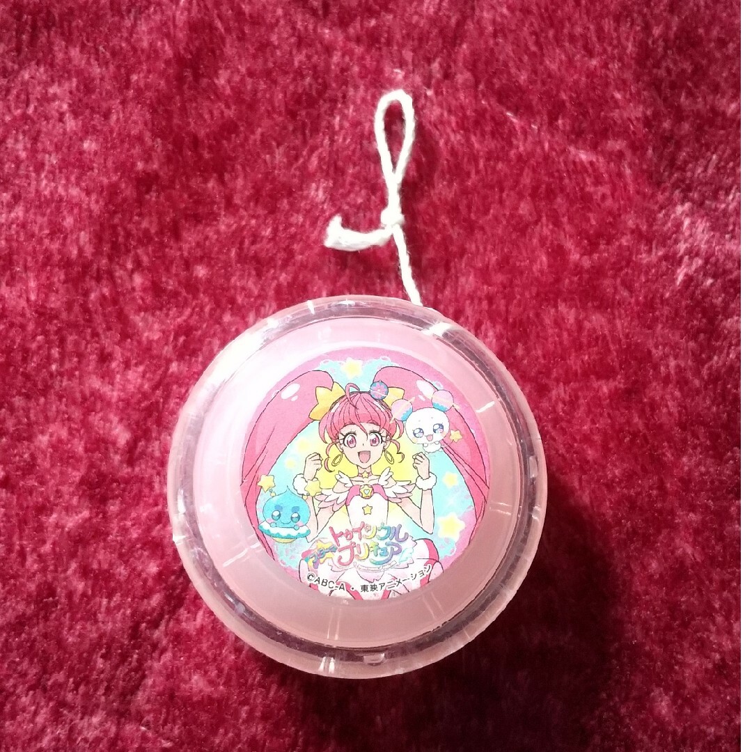 プリキュア3点セット♥️キラキラ✨クリスタルネックレス&スタンプ&ヨーヨー エンタメ/ホビーのアニメグッズ(その他)の商品写真