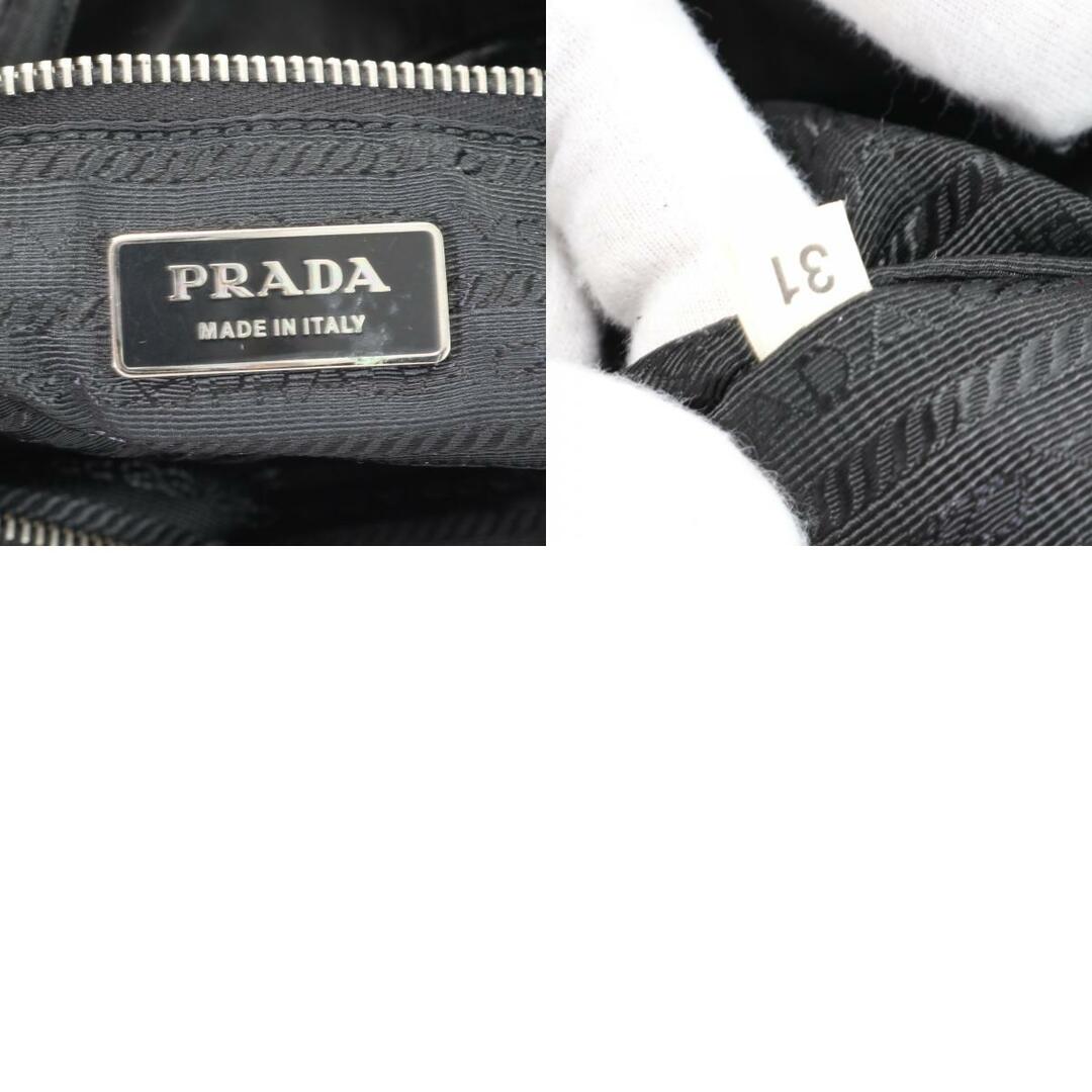 PRADA(プラダ)の極美品 プラダ テスート ナイロン 三角ロゴ レザー トート バッグ ショルダー ビジネス ブラック 黒 メンズ レディース MHM K4-4 メンズのバッグ(トートバッグ)の商品写真