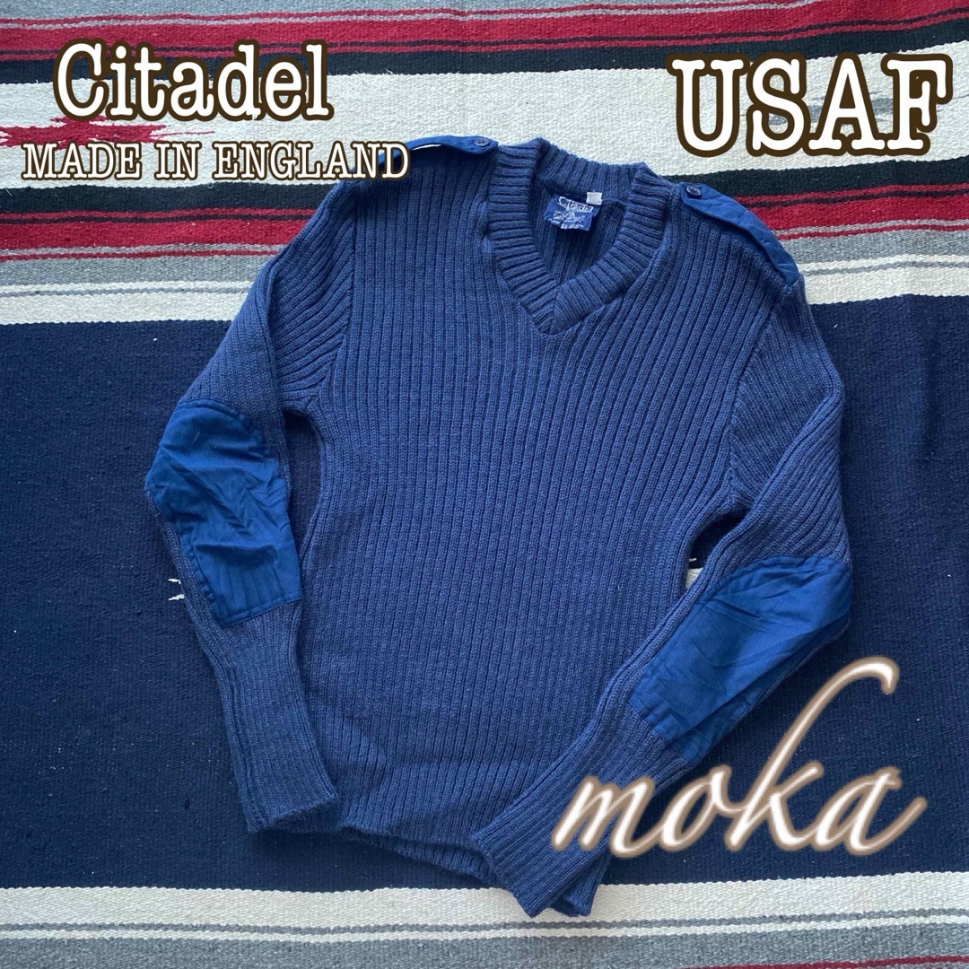 MILITARY - 80's Citadel アメリカ軍 コマンドセーター 空軍 MILITARY - 80's Citadel アメリカ軍 コマンドセーター 空軍