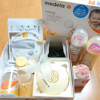 メデラ(medela)の✨メデラ スイング電動搾乳器✨(哺乳ビン)