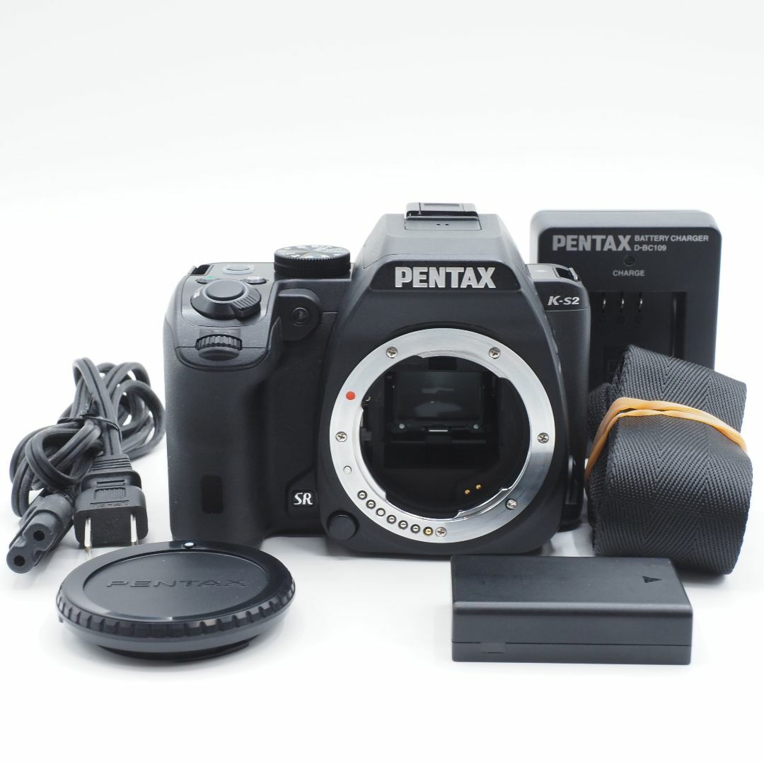 ★ショット数2,113回の新品級★ PENTAX デジタル一眼レフ K-S2外観