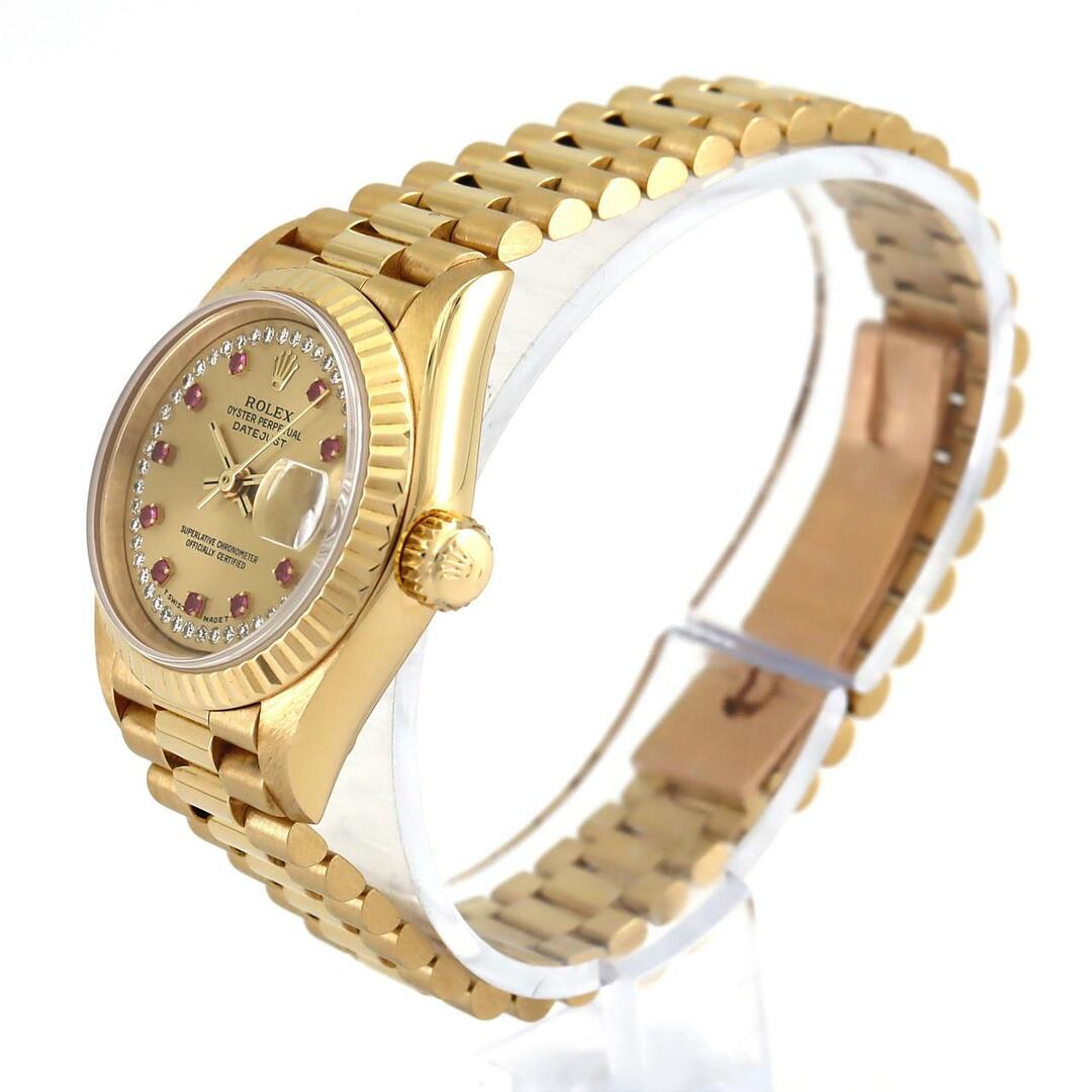 ROLEX(ロレックス)のロレックス デイトジャスト 69178LR YG 自動巻 E番 レディースのファッション小物(腕時計)の商品写真
