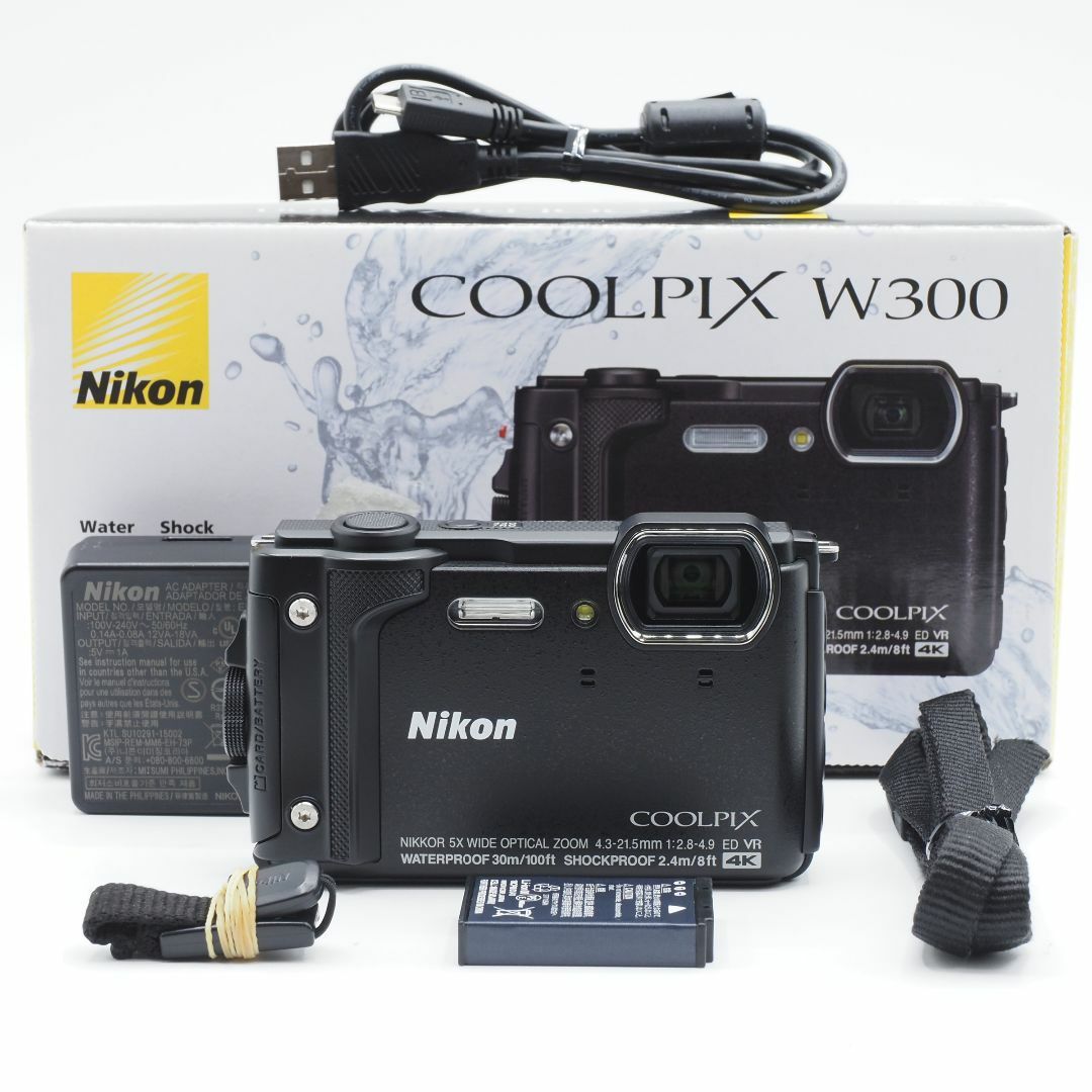 ☆新品級・元箱付き☆Nikon ニコン デジタルカメラ COOLPIX W300の通販