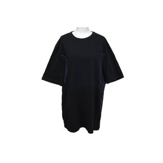 マルニ(Marni)のMARNI マルニ 19ss 半袖Ｔシャツ 切替 デザイン 50サイズ ブラック ネイビー HUMU0027Q0 良品 中古 59176(Tシャツ(半袖/袖なし))