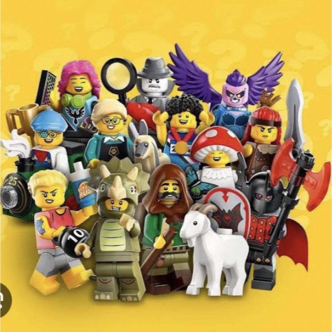 Lego(レゴ)の【新作　国内未発売】 レゴ ミニフィグシリーズ25 71045 コンプセット キッズ/ベビー/マタニティのおもちゃ(知育玩具)の商品写真