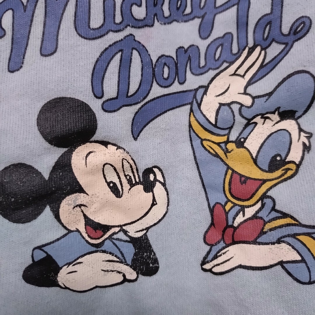 Disney(ディズニー)のトレーナー　90 2枚セット　ディズニー　ミッキー　長袖 キッズ/ベビー/マタニティのキッズ服男の子用(90cm~)(Tシャツ/カットソー)の商品写真