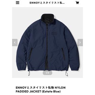 ワンエルディーケーセレクト(1LDK SELECT)のENNOYとスタイリスト私物 NYLON PADDED JACKET (ナイロンジャケット)