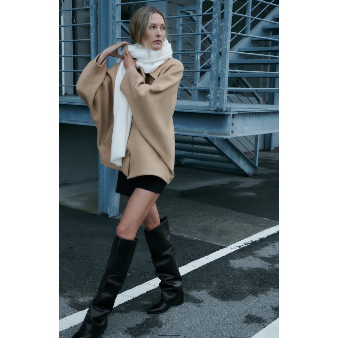 ZARA - 新品 ZARA ザラ ZW COLLECTION オーバーサイズショート ZARA - 新品 ZARA ザラ ZW COLLECTION オーバーサイズショート