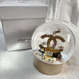 シャネル(CHANEL)のCHANEL シャネル ノベルティ スノードーム n°5 ココマーク 新品未使用(置物)