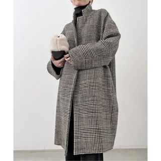 アパルトモンドゥーズィエムクラス(L'Appartement DEUXIEME CLASSE)のL'Appartement Check W Coat(ロングコート)