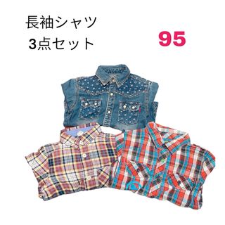 サマンサモスモス(SM2)の早い者勝ち❣️ 長袖シャツ　3点セット　サイズ:95(Tシャツ/カットソー)