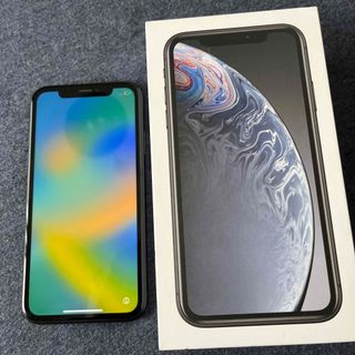 アップル(Apple)のiPhonexr 64GB ブラック(スマートフォン本体)