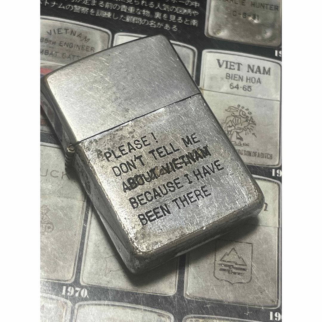 ベトナムZIPPO】本物 1967年製ベトナムジッポー「ピースマン」-