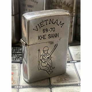 ZIPPO - 【ベトナムZIPPO】本物 1969年製ベトナムジッポー「兵士と