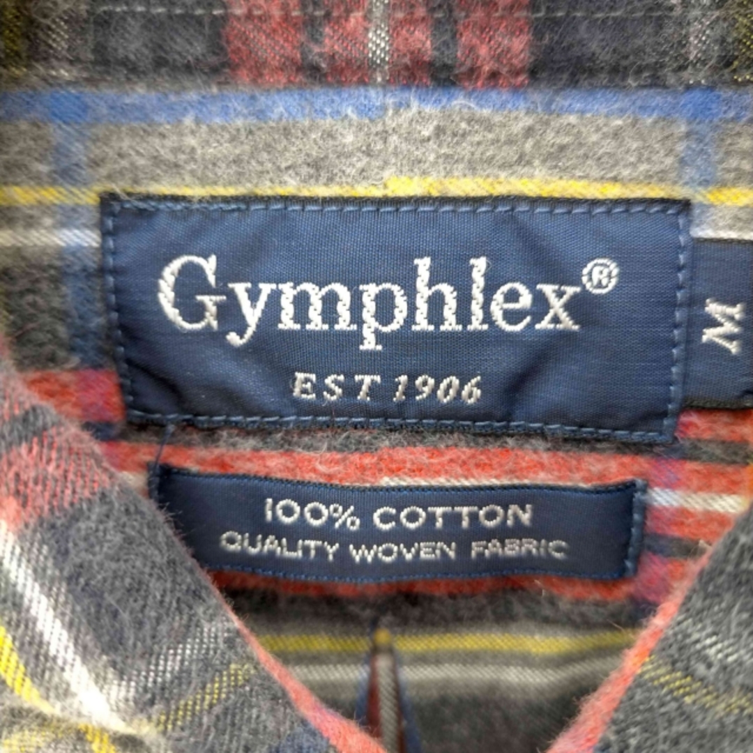 GYMPHLEX(ジムフレックス)のGYMPHLEX(ジムフレックス) コットンチェックネルシャツ メンズ トップス メンズのトップス(その他)の商品写真