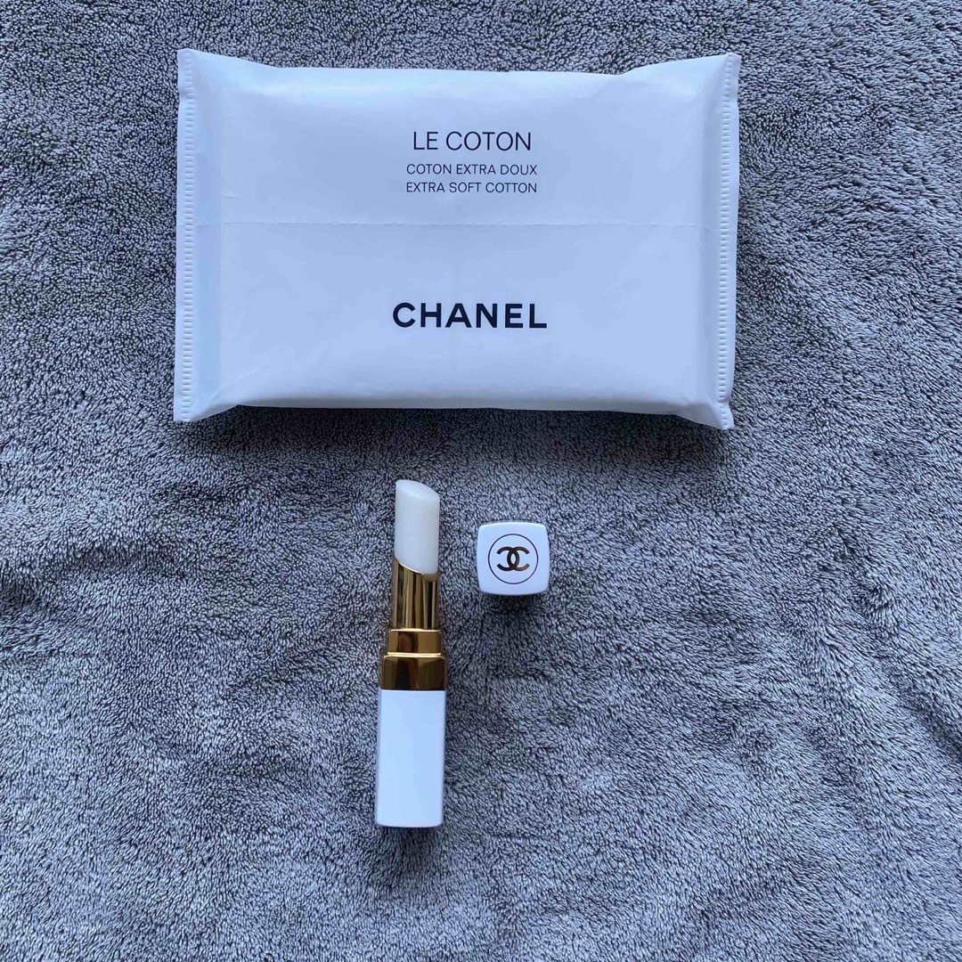 CHANEL(シャネル)の【CHANEL】ルージュ ココボーム ✴︎ コットン付き コスメ/美容のスキンケア/基礎化粧品(リップケア/リップクリーム)の商品写真