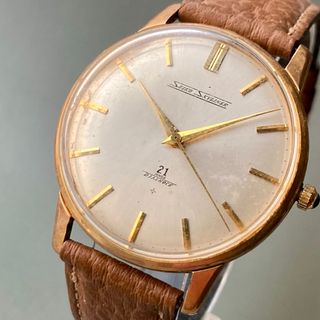 セイコー(SEIKO)の【動作品】セイコー スカイライナー アンティーク 腕時計 1962年 手巻き(腕時計(アナログ))