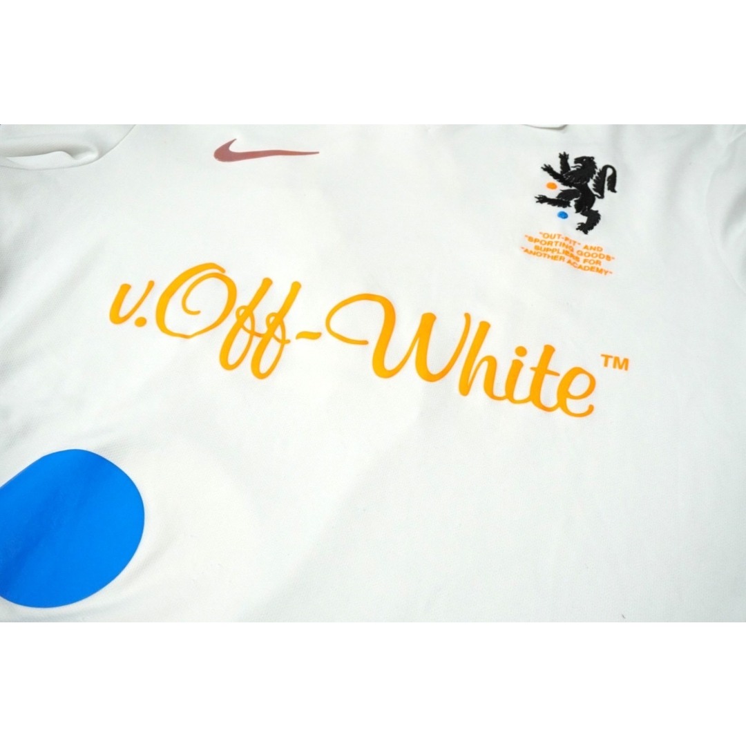 NIKE - NIKE × Off White ナイキ × オフホワイト サッカー 長袖 NIKE - NIKE × Off White ナイキ × オフホワイト サッカー 長袖