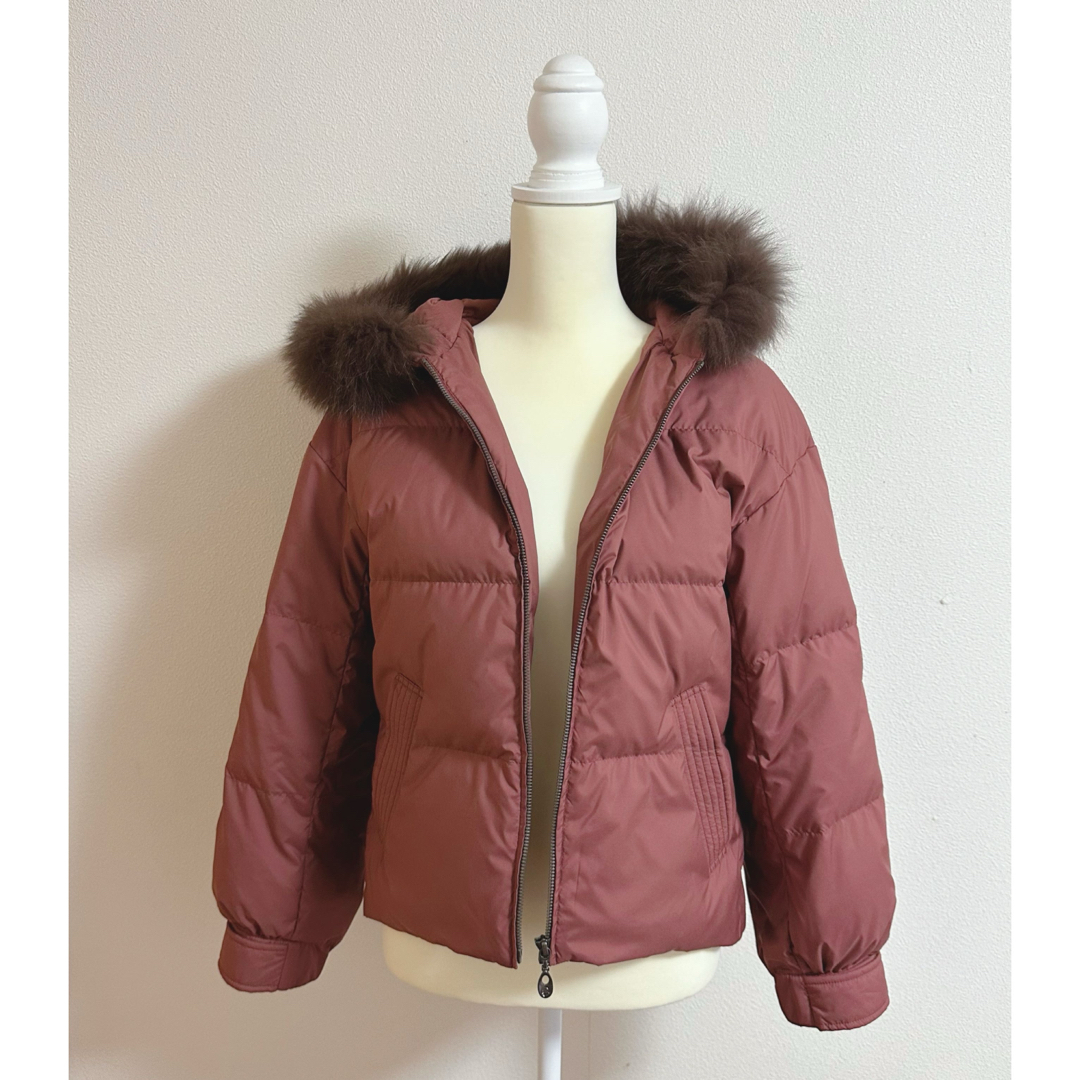 feroux♡パウダリーマシュマロショート丈ダウンオレンジ feroux♡パウダリーマシュマロショート丈ダウンオレンジ