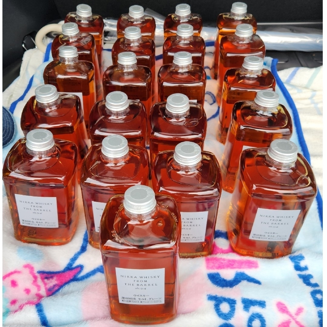 ニッカ フロムザバレル NIKKA WHISKY 500ml×21本 箱無し ニッカ フロムザバレル NIKKA WHISKY 500ml×21本 箱無し