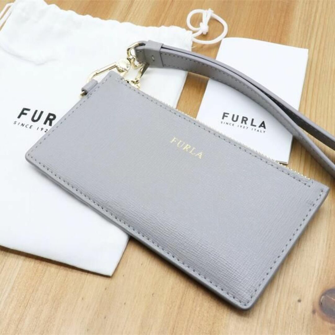 Furla(フルラ)の未使用 フルラ カード入れ コインケース グレー レディースのファッション小物(コインケース)の商品写真