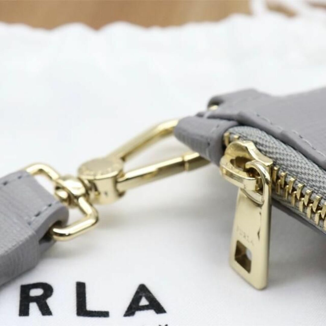 Furla(フルラ)の未使用 フルラ カード入れ コインケース グレー レディースのファッション小物(コインケース)の商品写真