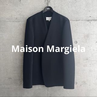 ここのえタグ　メゾンマルジェラmaison margielaノーカラージャケット