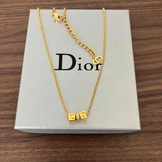 ディオール(Dior)のDior  ゴールドネックレス(ネックレス)