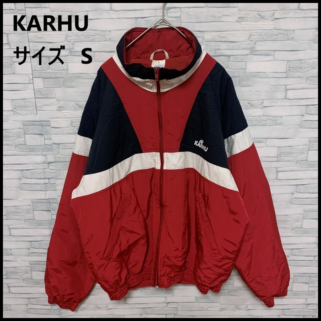 KARHU(カルフ)の【Karhu/カルフ】　ナイロンジャケット　美品　オーバーサイズ　古着 メンズのジャケット/アウター(ナイロンジャケット)の商品写真