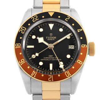 チュードル(Tudor)のチューダー ヘリテージ ブラックベイ GMT 79833MN メンズ 中古 腕時計(腕時計(アナログ))