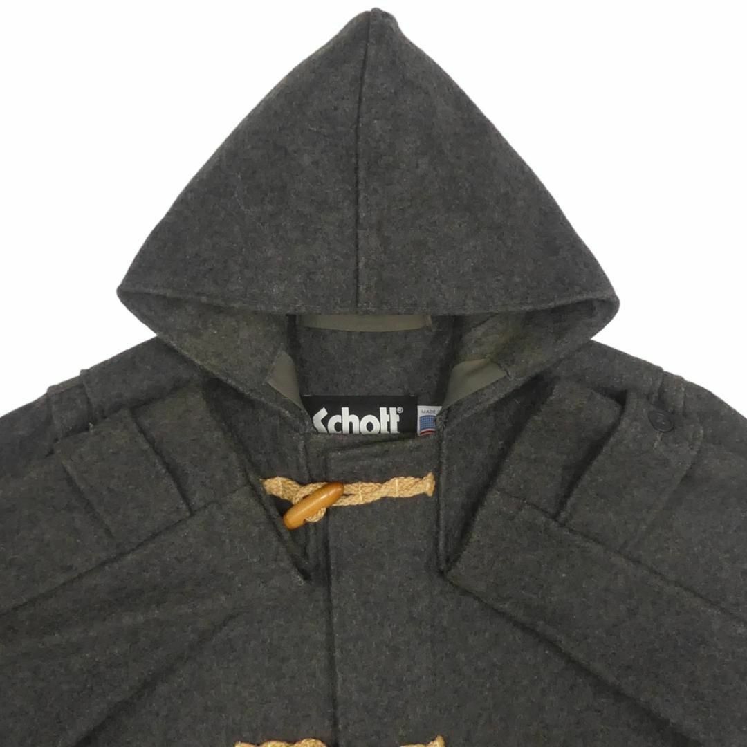 schott(ショット)のUSA製 Schott ショット ダッフルコート  ロング S メンズX7161 メンズのジャケット/アウター(ダッフルコート)の商品写真