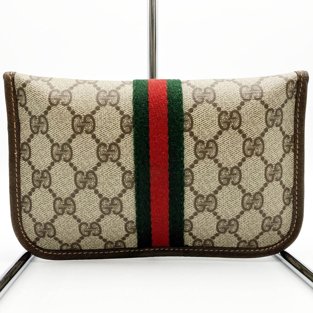 Gucci - 美品 GUCCI グッチ GG柄 オールドグッチ ポーチ クラッチ