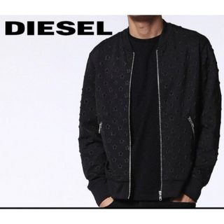 ディーゼル(DIESEL)のDIESEL 星柄MA1ジャケット(ブルゾン)