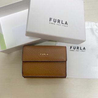 フルラ(Furla)のFURLA 三つ折り　ミニ財布　ブラウン(財布)