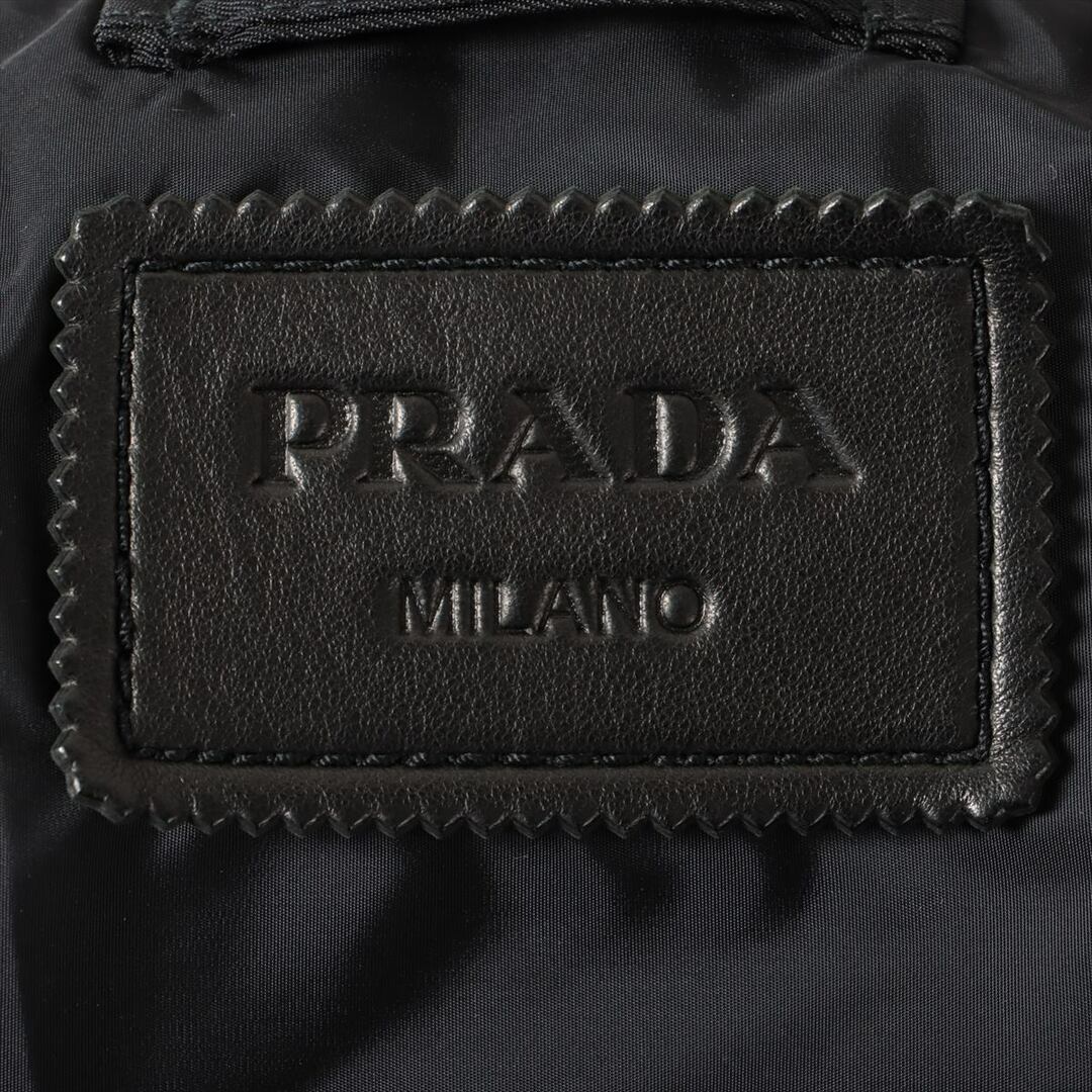 PRADA(プラダ)のプラダ  ナイロン×レザー 44 ブラック メンズ その他アウター メンズのジャケット/アウター(その他)の商品写真